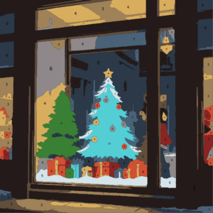 Cozy Christmas Color By Number 24 christmas store decorations Wonderword Crew